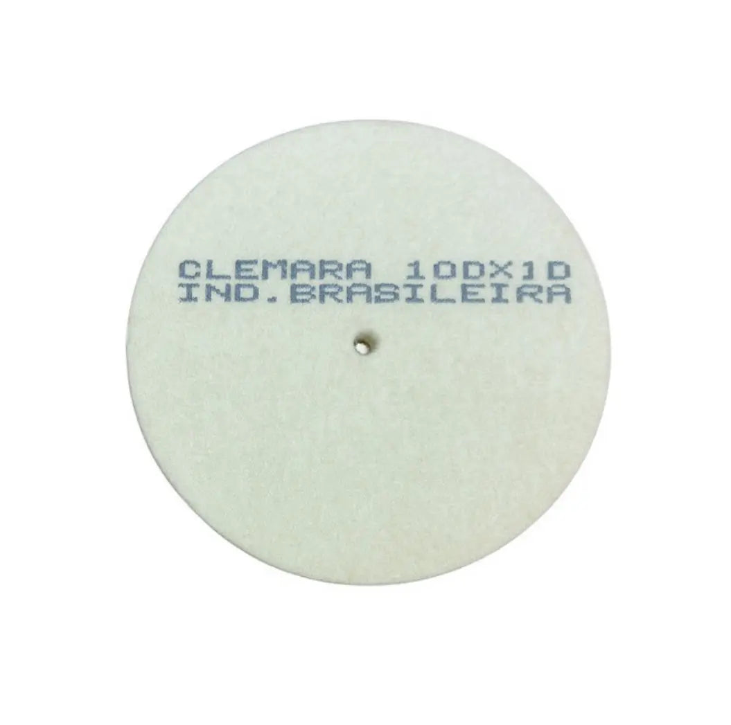 Roda de Feltro – Polimento (100 mm) Clemara