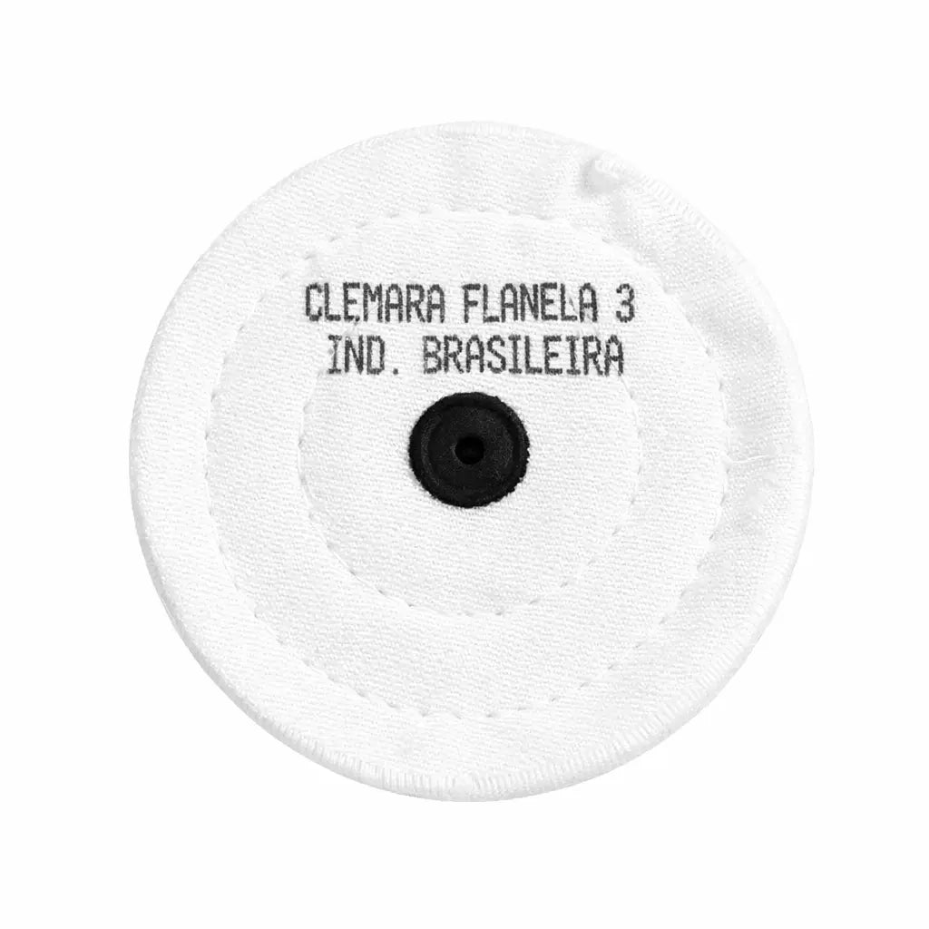Roda de Flanela – Polimento Fino / Lustro Clemara